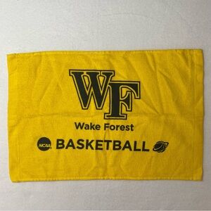Wake Forest University Rally Towel NCAA Basketball‎ SGA Yellow Demon Deacon WF